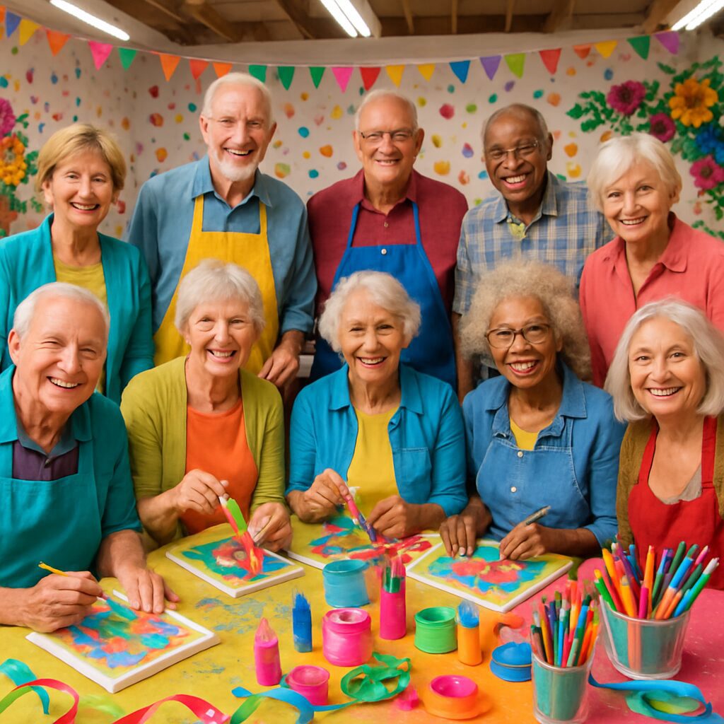 Senior painting workshop