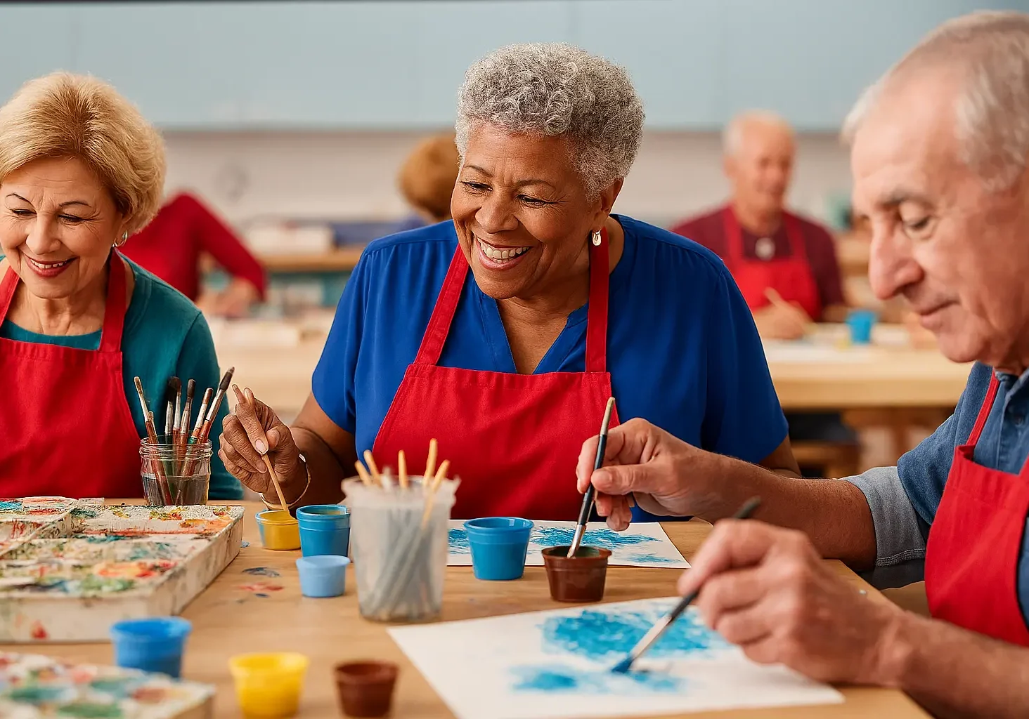 Watercolor workshop gallery image